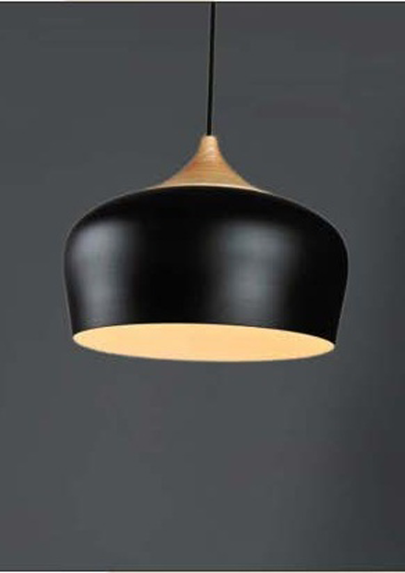 Beyond Lights - Black Pendant Lamp- GL